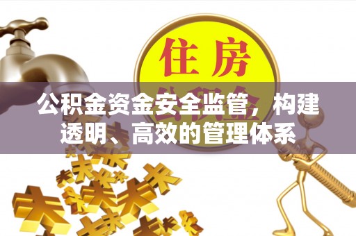 平鲁公积金资金安全监管，构建透明、高效的管理体系