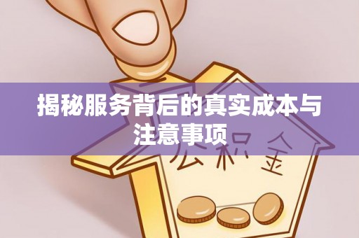 平鲁揭秘服务背后的真实成本与注意事项